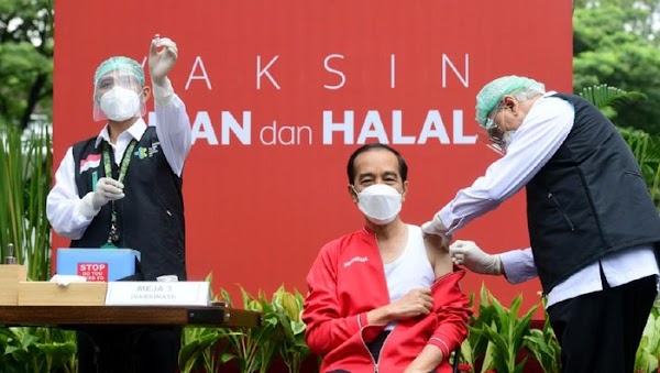 Jokowi: Bulan Puasa Vaksinasi Malam Hari, Siang di Daerah Nonmuslim