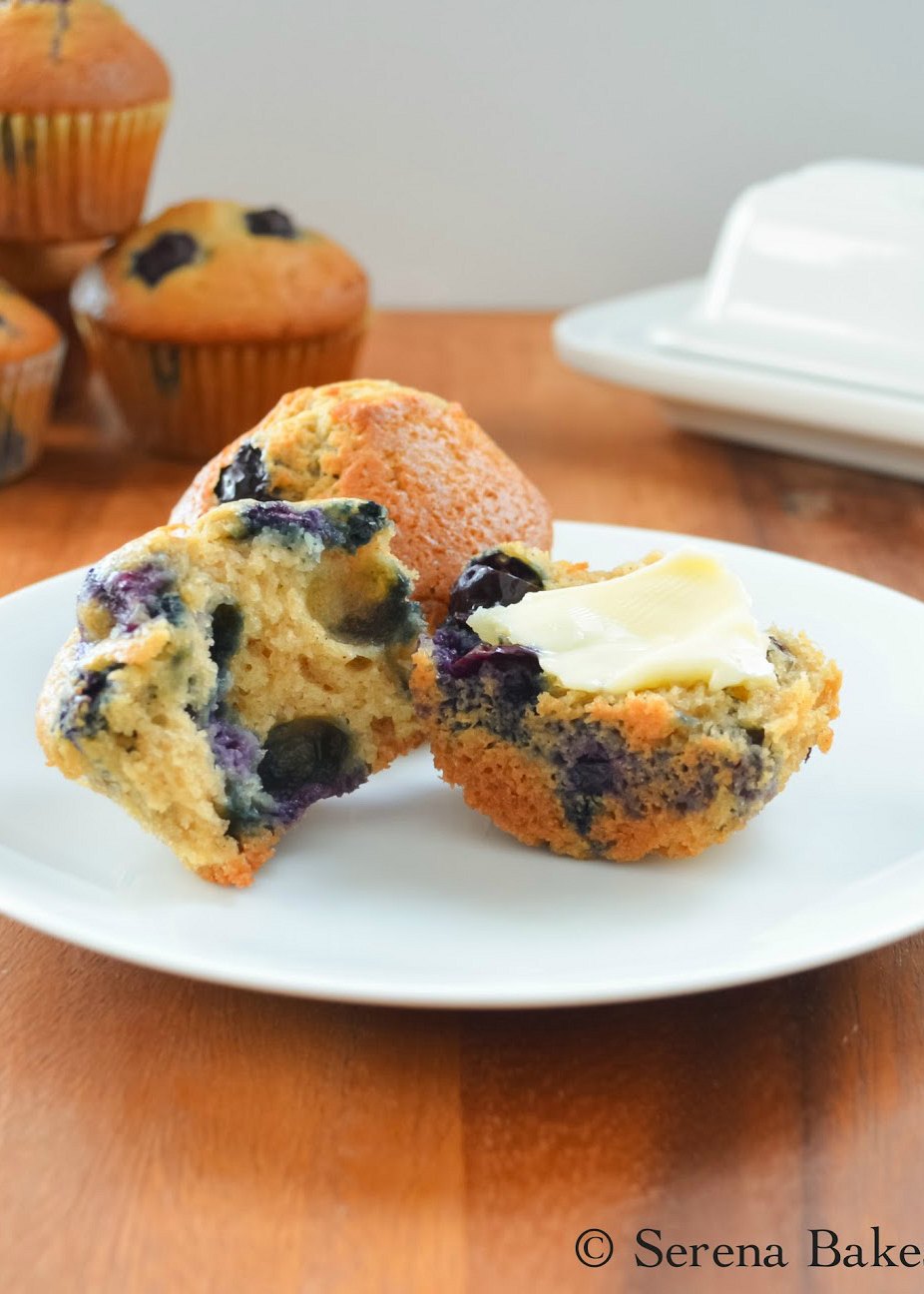 Blueberry Muffins Serena Bakes Simply From Scratch