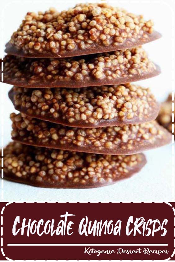 Chocolate Quinoa Crisps Recipes Prudhomme
