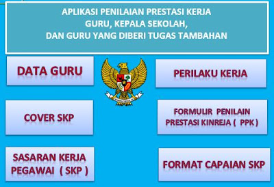 Menu Aplikasi SKP, https://bloggoeroe.blogspot.com/