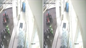 Terekam CCTV, Pencuri Motor Beraksi di Minimarket Surabaya Hitungan Detik
