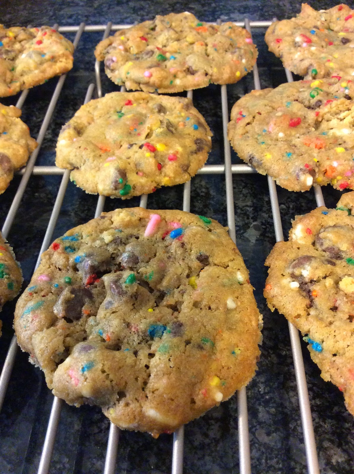 Life {R+S} Funfetti ChocolateChip Cookies