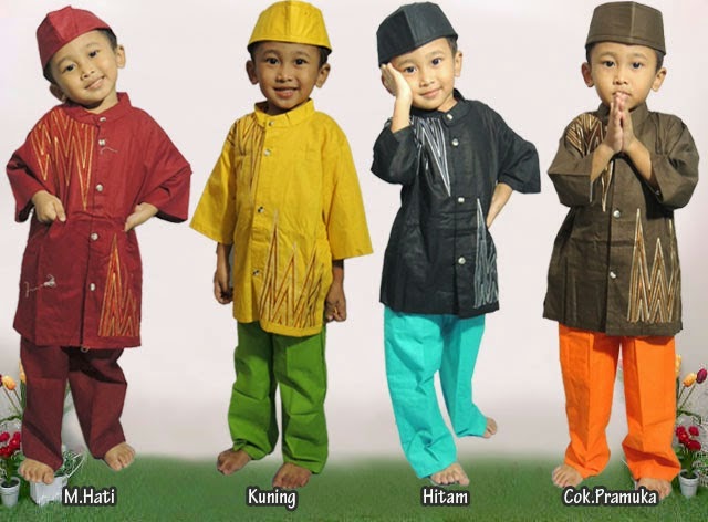 Foto Busana Muslim Anak Laki-Laki 2021