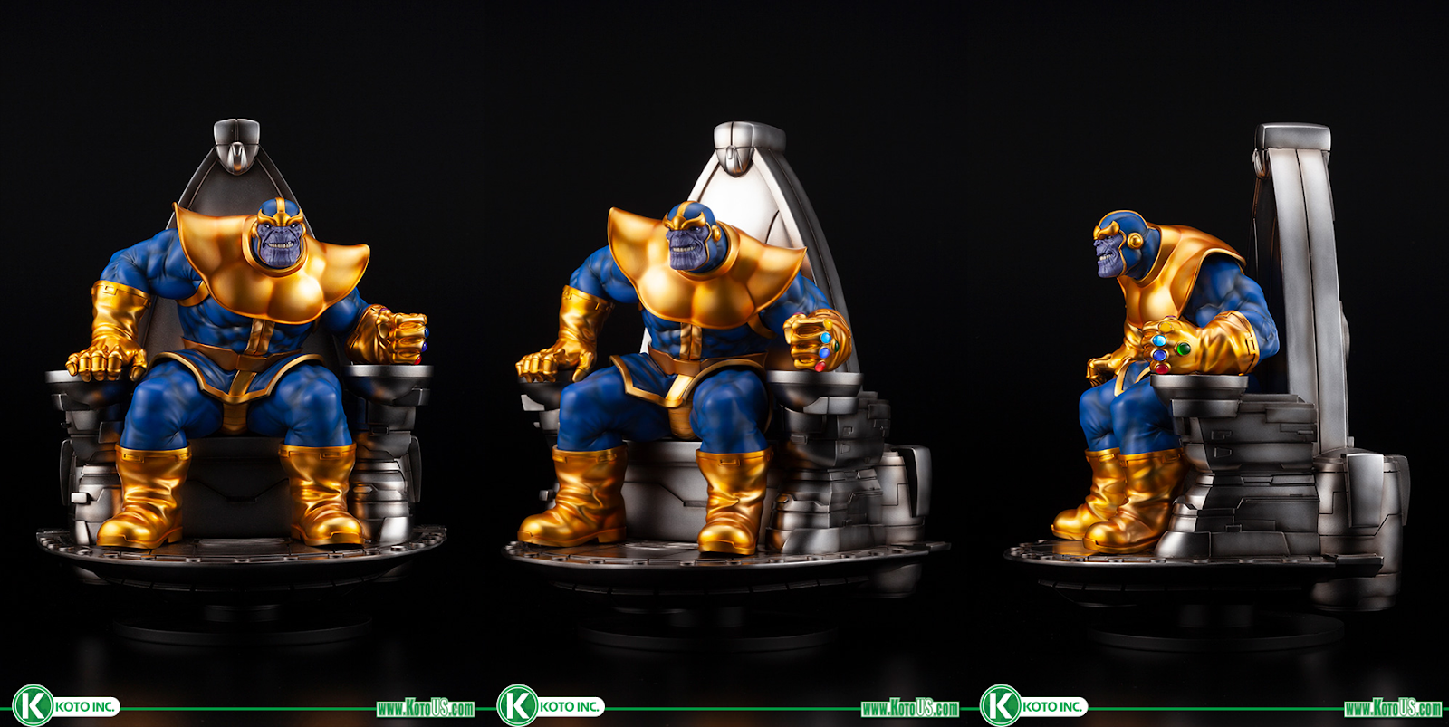 The Blot Says...: Thanos on Space Throne Fine Art Statue by ...