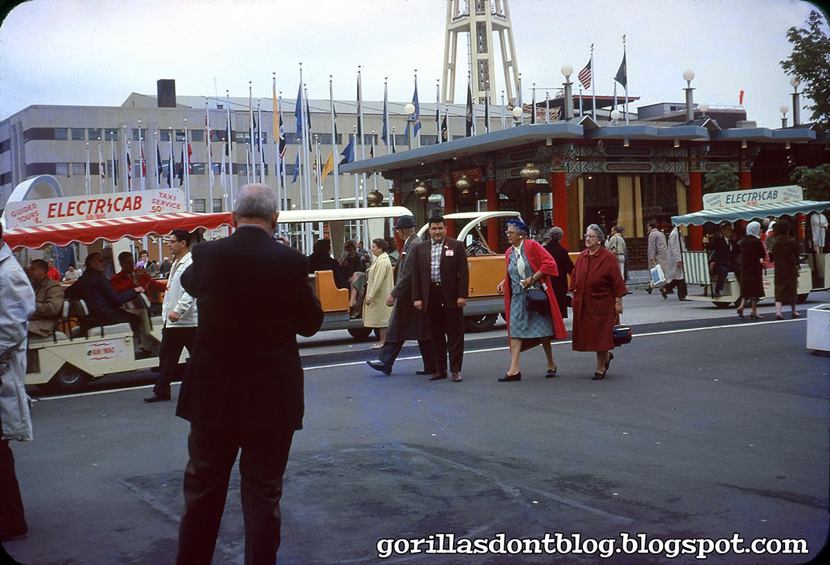 GORILLAS DON'T BLOG Seattle World's Fair, June 1962