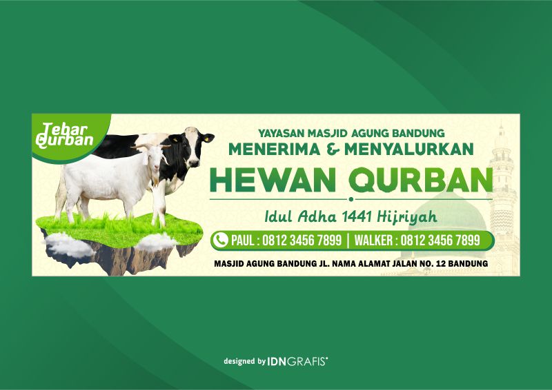 Download Banner Qurban Idul Adha 2020 Corel Draw IDN GRAFIS