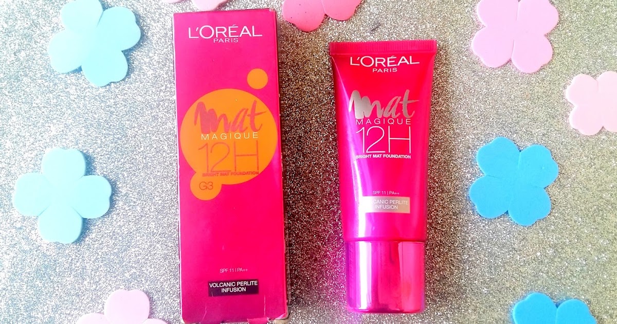 L’Oreal Mat Magique 12H Bright Mat Foundation Review/swatch