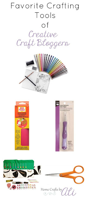 craft supplies for coloring crochet painting and paper projects