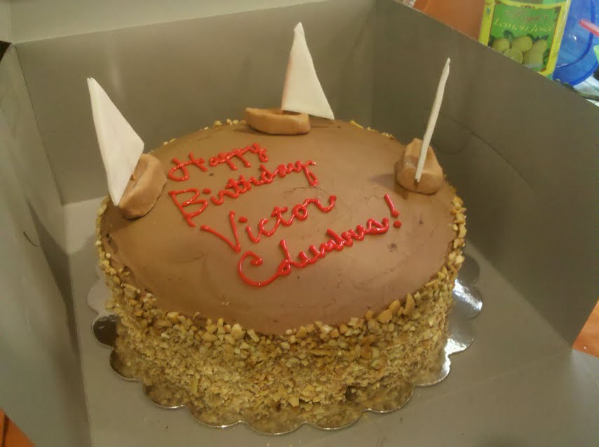 Serena's Custom Cakes and More Columbus Day Birthday Cake