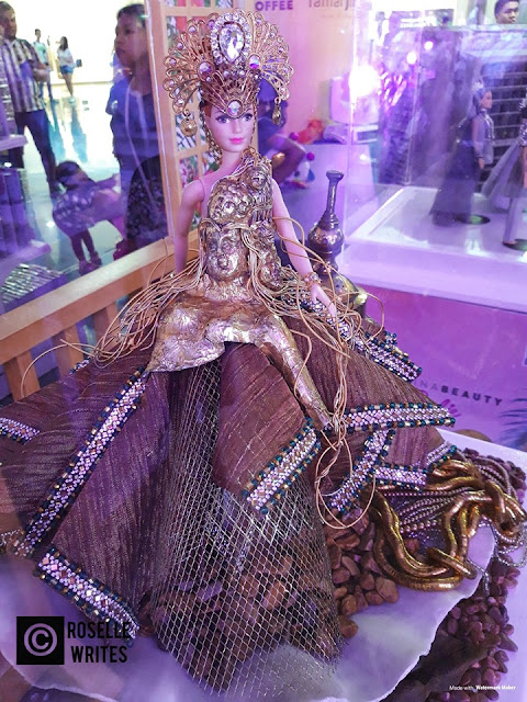 Filipina Beauty with Barbie exhibit