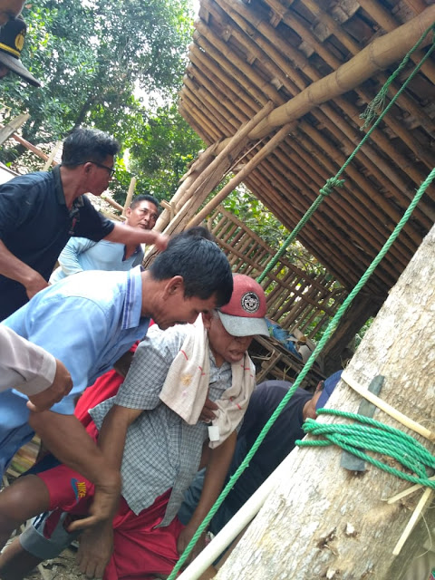 Warga Srimulyo Gondang Geger, Dikira Nunggu Ayam Ternyata Gantung Diri