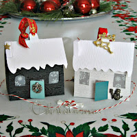 Tiny House Paper Ornaments