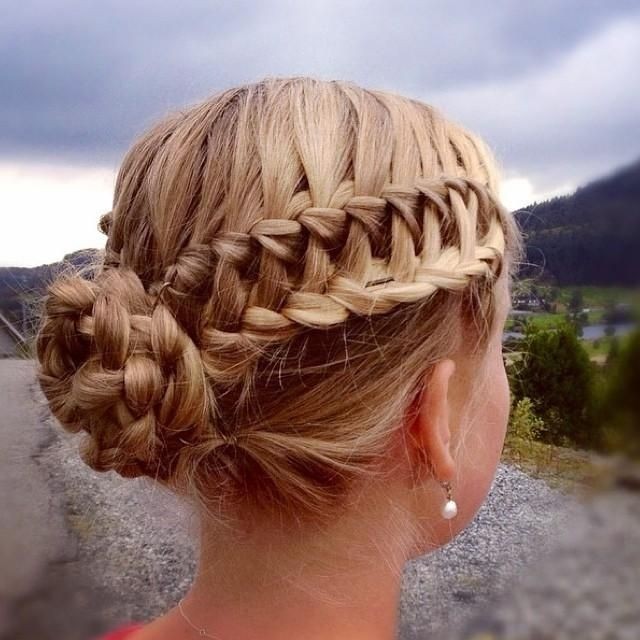 Pretty Braided Updo Hairstyles 2016 Fashion Newby S