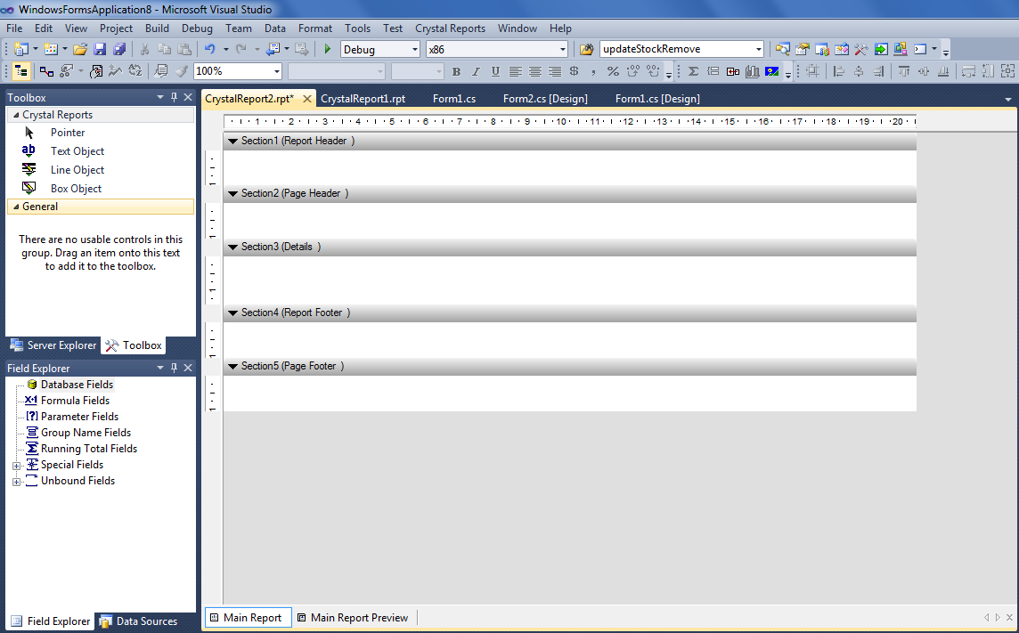 Using Crystal report in C step by step C Tutorials