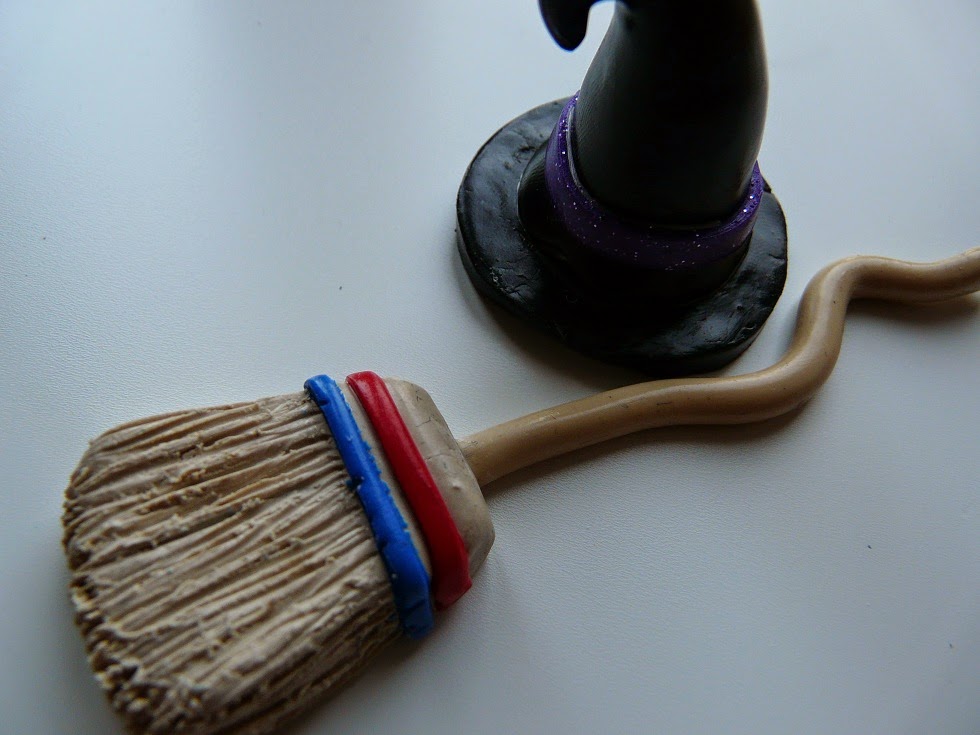 Les Créas & Tutos : Tuto Fimo : comment faire un chapeau et un balais