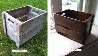 before and after crate