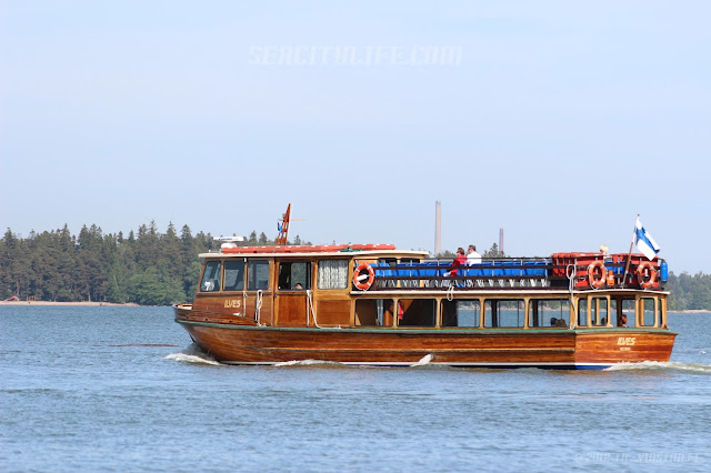 Wooden ferry