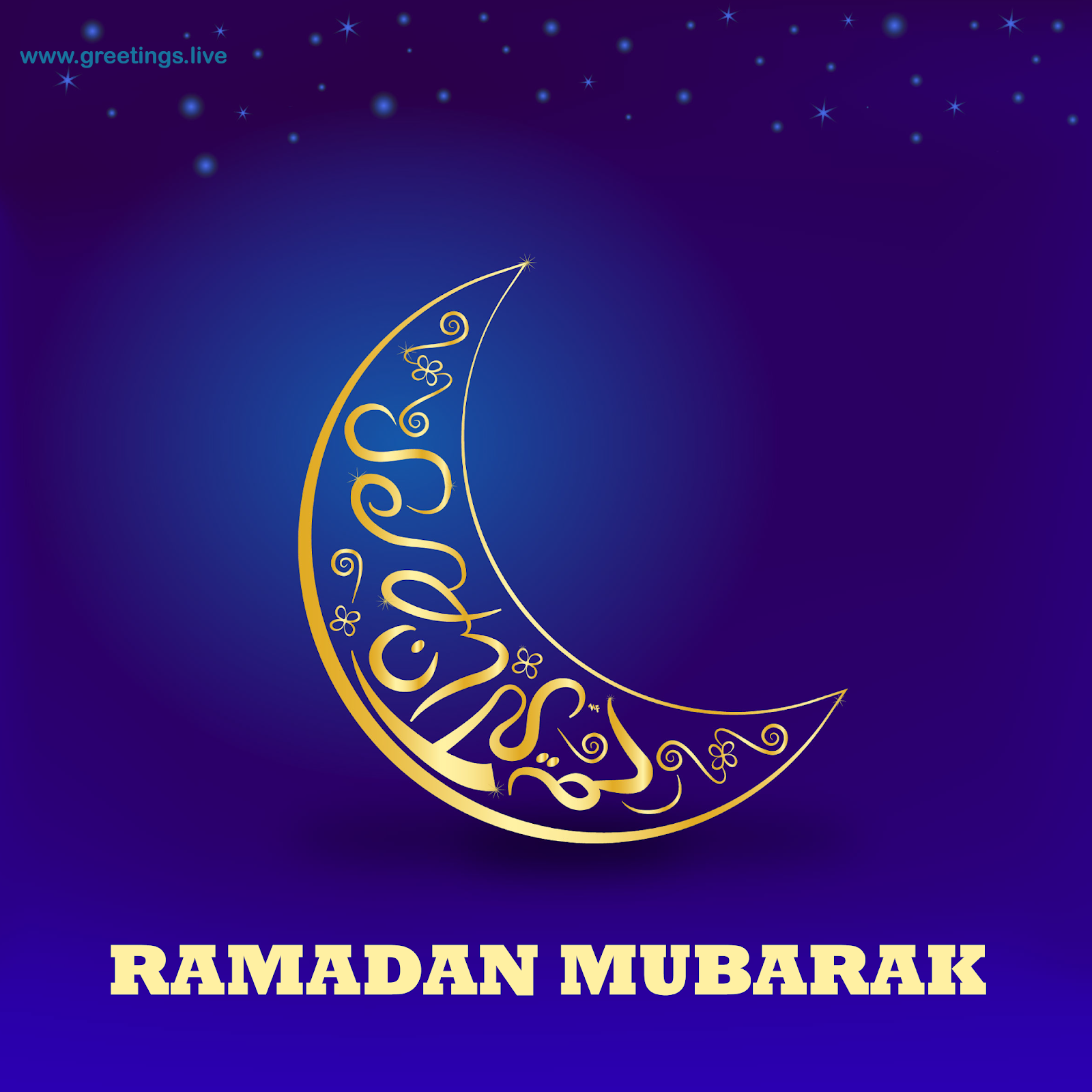 ramadan moon greetings