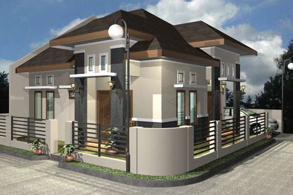 60 Desain Pagar Rumah Minimalis Paling Diminati - Rumahku Unik