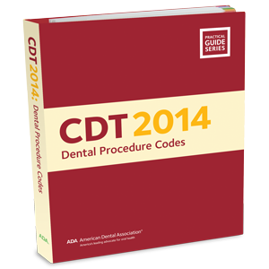 CDT Dental Procedure Codes Changes 2014