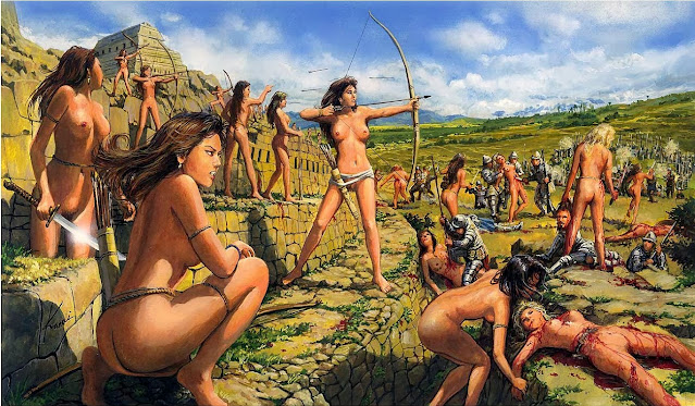 Женщины-воительницы: амазонки
