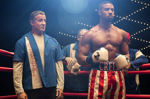 Sylvester Stallone ve Michael B. Jordan Sylvester Stallone, Michael B. Jordan