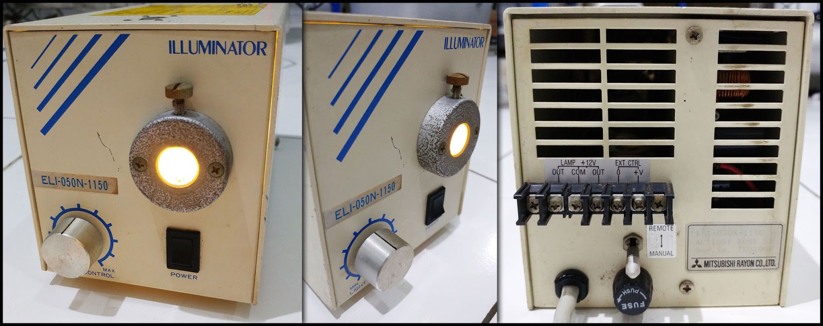 2nd MACHINE Light source, Illuminator, ELI050N1150, MITSUBISHI