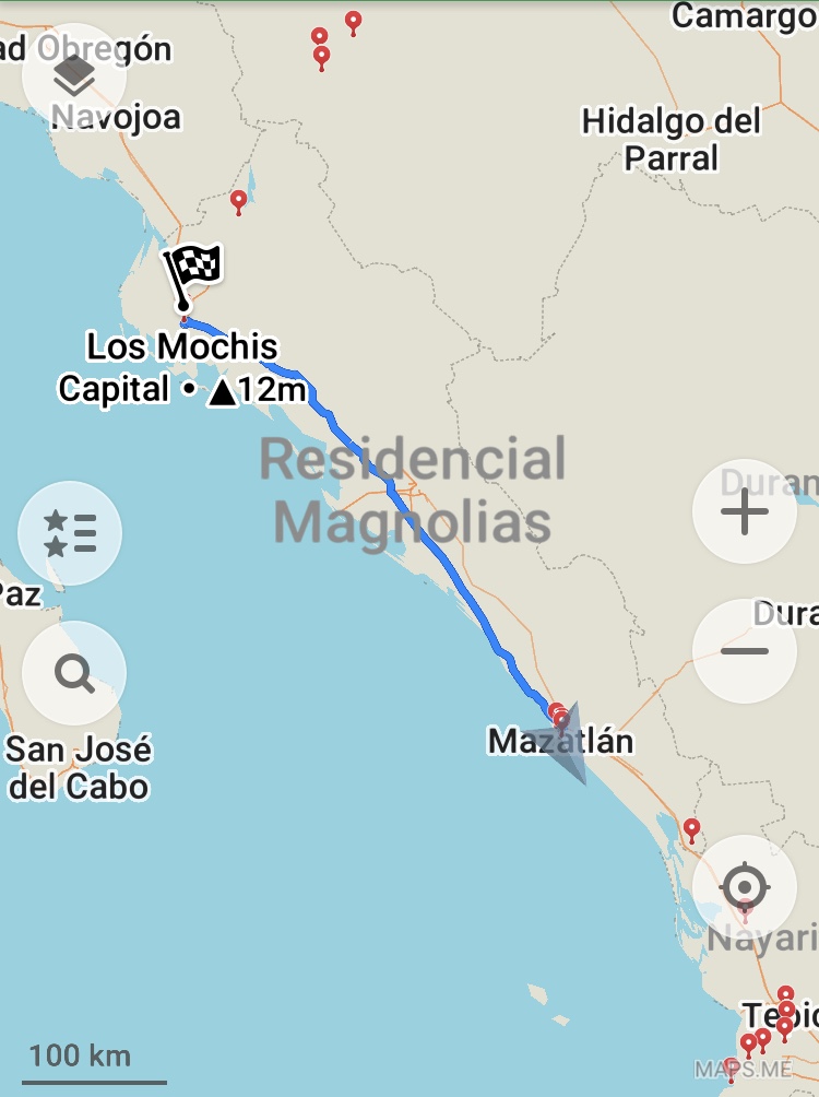 Alli's Excellent Adventures! Adios Mazatlan, Hola Los Mochis, el treinta de Noviembre, 2019