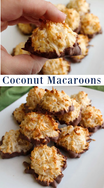 Chewy coconut filled macaroons are a simple cookie to make. The batter is super simple to make and the goodness of sweetened condensed milk is baked right in! Chewy coconut filled macaroons are a simple cookie to make. The batter is super simple to make and the goodness of sweetened condensed milk is baked right in!