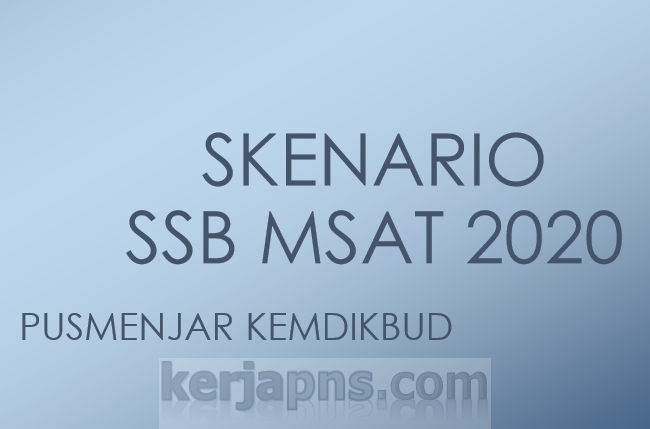 Simulasi Skala Besar (SSB) Asesmen Nasional (UBKD) Kemdikbud