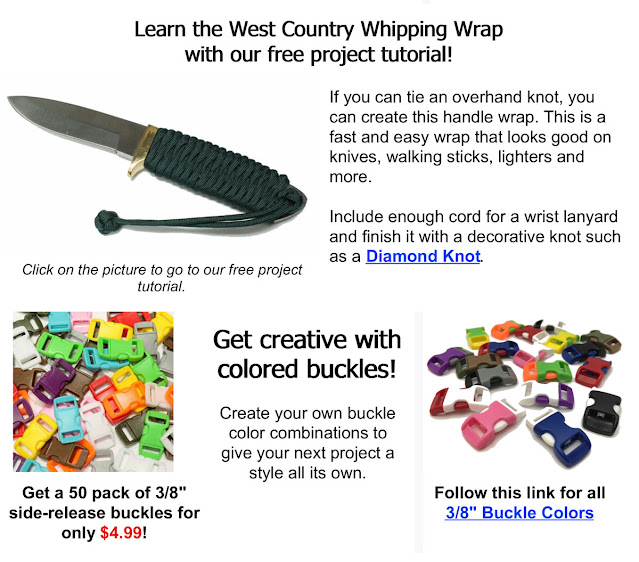 Paracord Insider West Country Whipping Knife Handle Wrap Tutorial