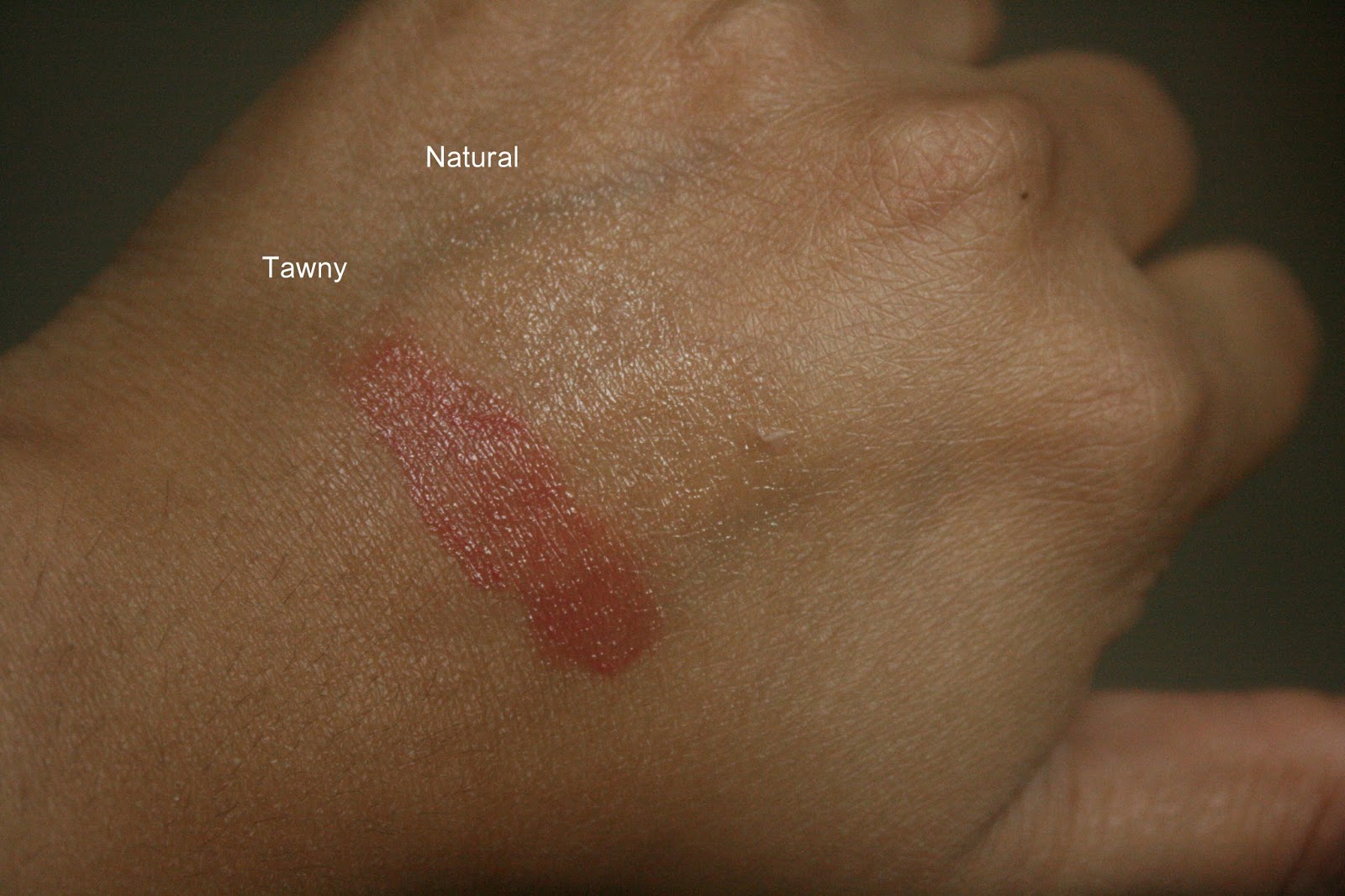 Bite Beauty BB For Lips Tawny, Natural Swatches