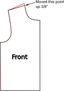 The Design Loft: Shoulder slope pattern correction