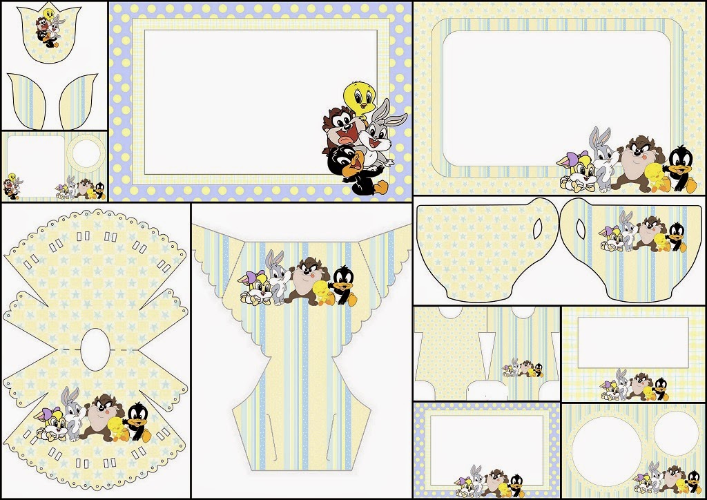 Looney Tunes Babies Free Printable Invitations Oh My Baby