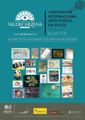 cartel, exposición, arte postal, mail art, Avilés