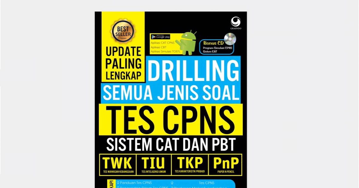 Download Driling Soal Tes Cpns 2019 Satuan Kejuruan