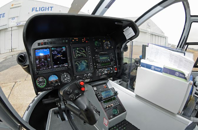 Eurocopter EC130 cockpit