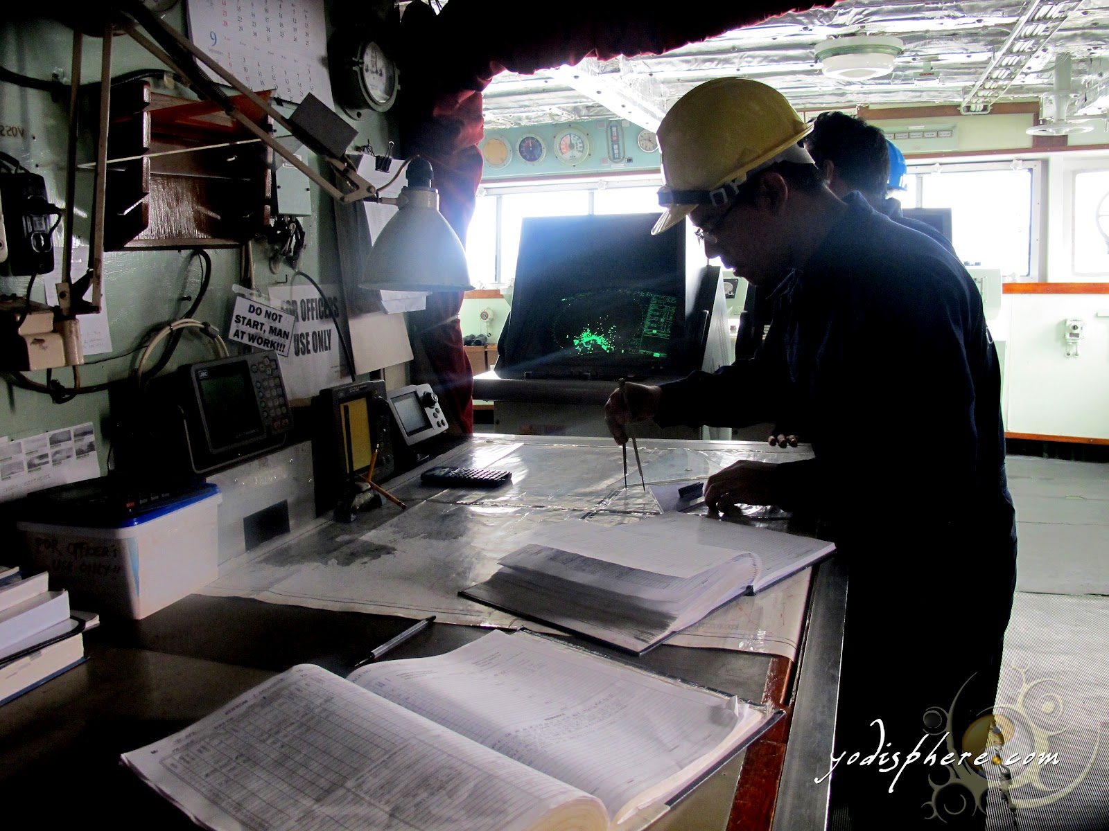 Chart Room Of A Ship