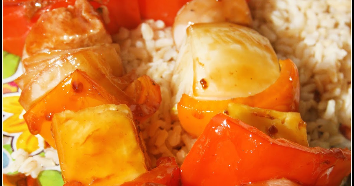 For the Love of Food Grilled Teriyaki Duck Kabobs CookoutWeek