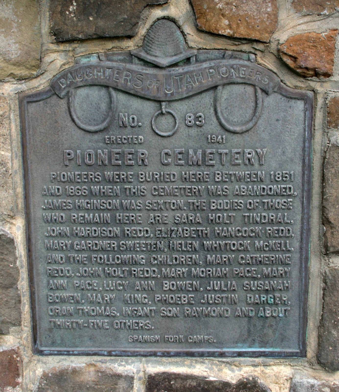 Travels Far and Near Pioneer Cemetery—Spanish Fork