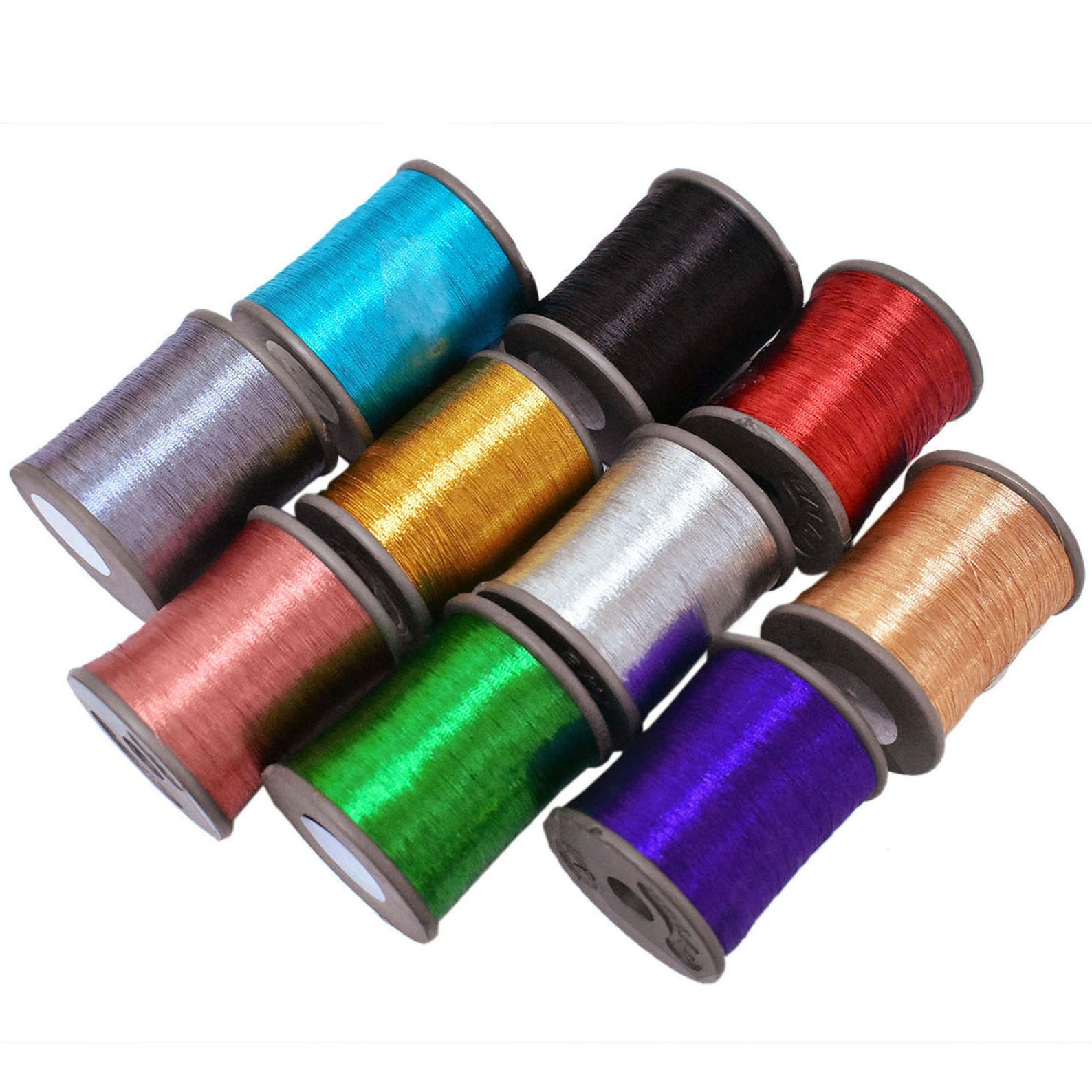 Zari threads for Aari work & Machine Embroidery at wholesale Prices.