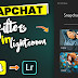 Add Snapchat Filters in Lightroom Mobile (for photo editing)