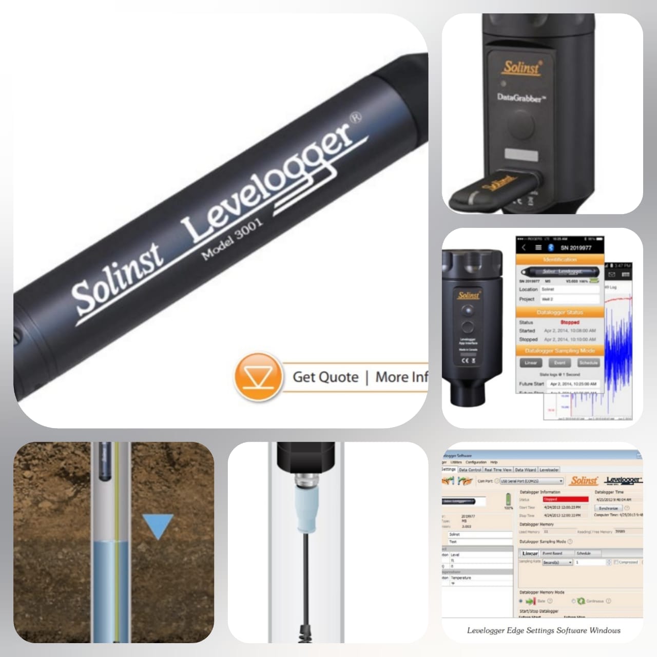 Water Level Data Logger Solient Set Depth Up To 150 Meter (Price 75.000.000,)