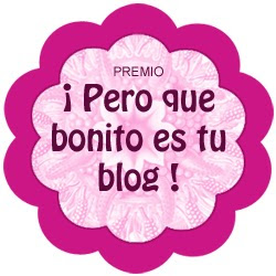 PREMIO QUE BONITO ES TU BLOG!