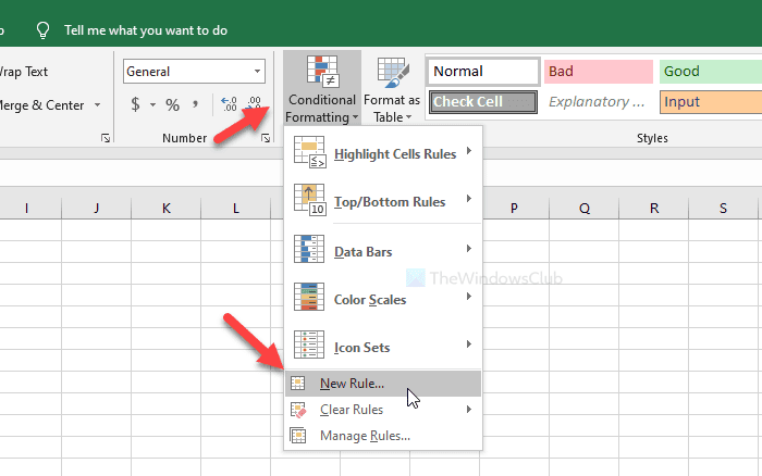 Excel에서 대체 행 또는 열에 색상을 적용하는 방법
