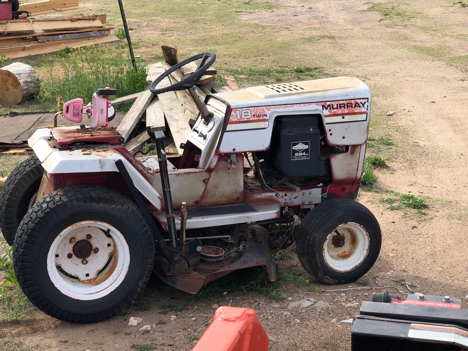 Zombie Engines: 1982 Murray 18HP Briggs Opposed Twin