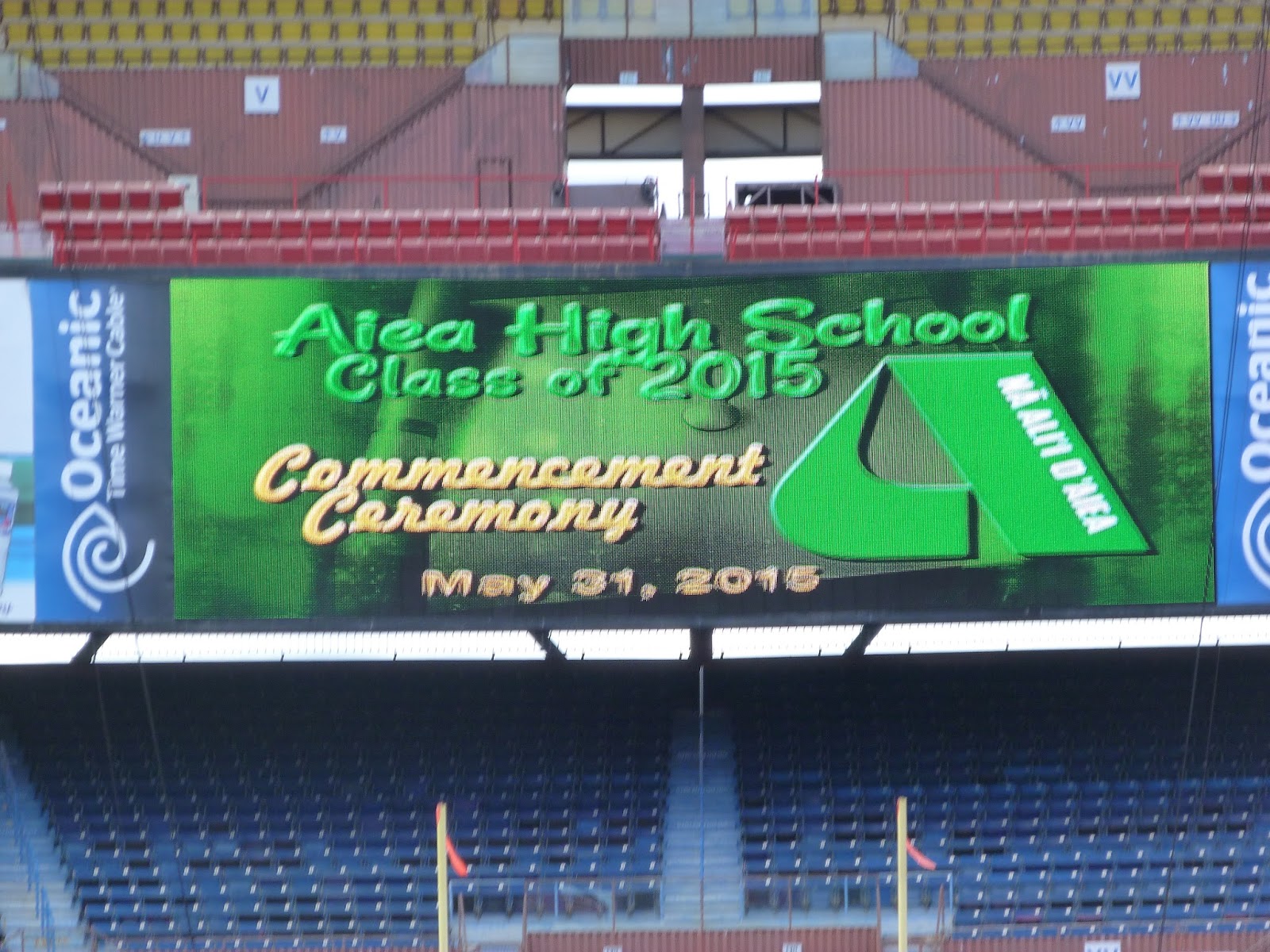 Aiea Class of 2015 Graduation