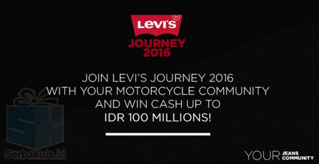 Kontes Levi's Journey 2016 Berhadiah Total 100 Juta Rupiah