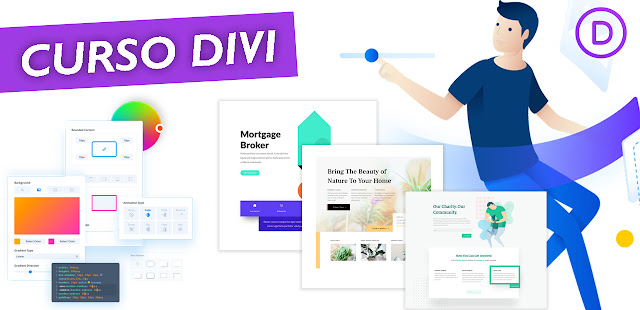 Estou criando Curso grátis de DIVI Builder para criar Site