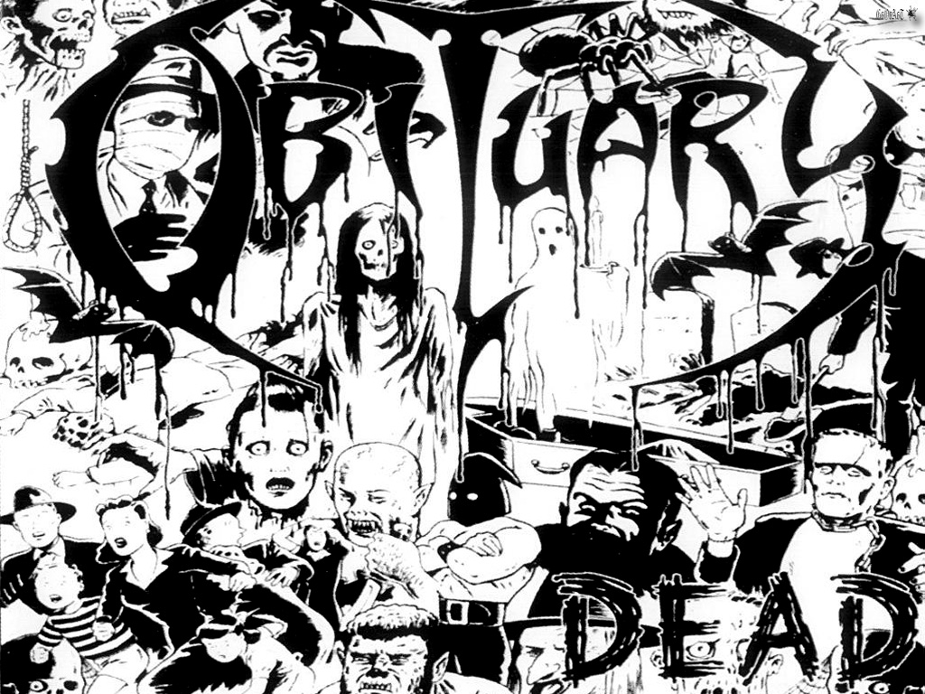 MUSICS WALLPAPERS: POSTER AND WALLPAPERS OF THE BAND OBITUARY